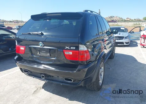 2004 BMW X5 4.8Is z USA, uszkodzony, nr VIN 5UXFA93554LE81260